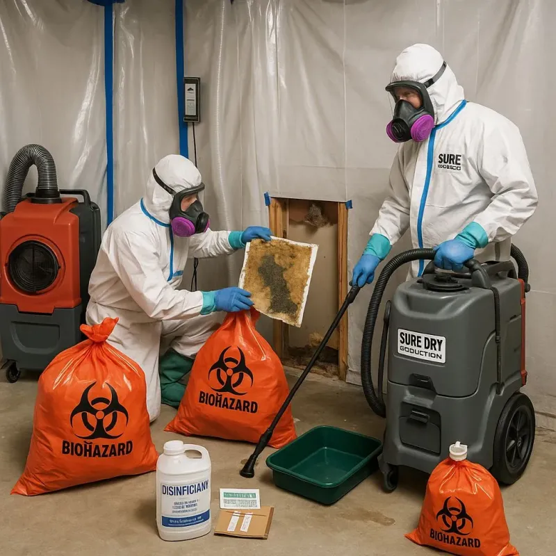 Contaminated Water Handling Protocols process in Peppermill Village, MD